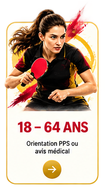 De 18 à 64 ans