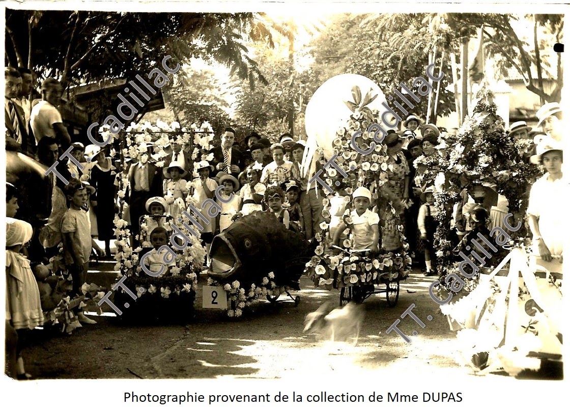 Cortège ancien à Cadillac